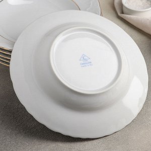 Набор тарелок глубоких 22,5 см, 6 шт