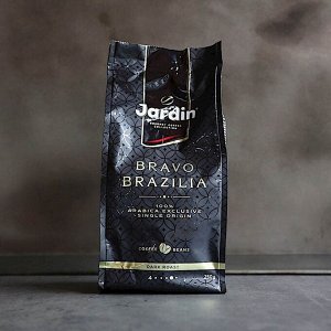 Кофе Жардин  зерно прем/с. 250г  Браво Бразилия, шт
