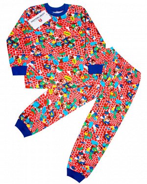 Пижама с начесом 2-6 Артикул: KZ0209