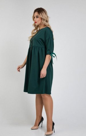 Платье 306/2 темно-зеленый