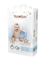 Подгузники-трусики YokoSun Premium L (9-14 кг) 44 шт