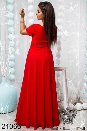 Шикарное платье в пол - 21066