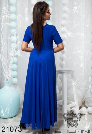 Элегантное платье в пол - 21073