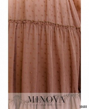 Платье №8620-2-мокко