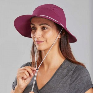 Шляпа Эта шляпа разработана для лучшей защиты от солнца благодаря широким полям и ткани, защищающей от УФ-излучения.
