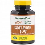 Nature&amp;#x27 - s Plus, Ultra Isoflavone 100, 60 вегетарианских таблеток