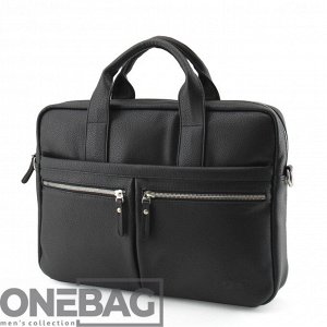 Сумка мужская ONEBAG большая на короткой ручке и регулируемом плечевом ремне(min:975, max:1575)