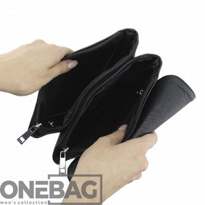 Сумка-планшет мужская ONEBAG средняя на регулируемом плечевом ремне(min:975, max:1575)