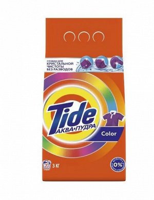 TIDE® Автомат СМС порошок "Color", 3кг