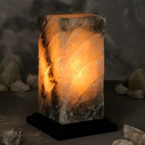 Соляная лампа "Элегант", цельный кристалл, 19,5 см