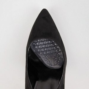 Полустельки для обуви, с протектором, силиконовые, пара, цвет прозрачный