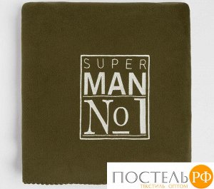 Плед "Этель"  Super man 130х150 см, 100% п/э, флис 175 гр/м2   4682657