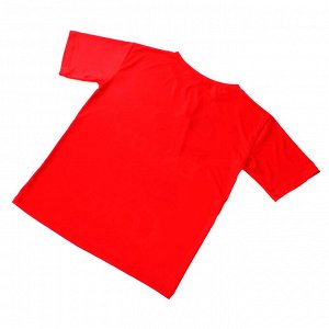 Размер 44-46. Стильная женская футболка Everyone_Life красного цвета.