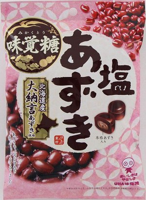 UHA Salt Sugar Azuki - солено-сладкая карамель с адзуки