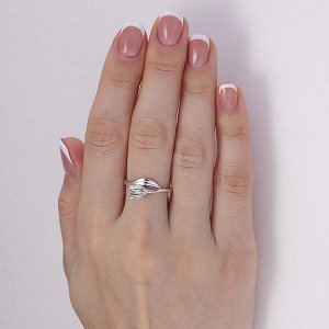 Серебряное кольцо "Тюльпан" - 1228