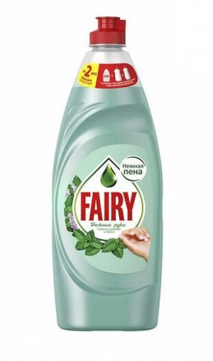 FAIRY®️ Средство для мытья посуды Нежные руки "Чайное дерево и мята", 900мл