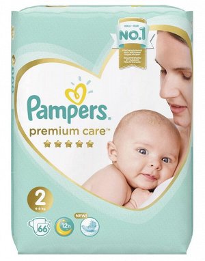 PAMPERS®️ Подгузники Premium Care Mini (4-8кг) Экономичная Упаковка 66