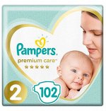 PAMPERS®️ Подгузники Premium Care Mini (4-8 кг) Упаковка 102