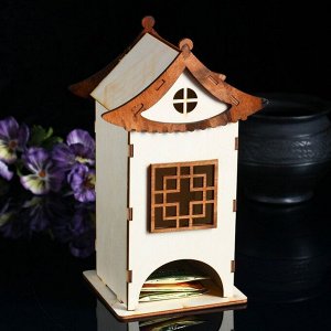 Чайный домик "Китайский домик", 10x10x17,5 см