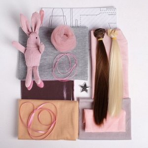 Интерьерные куклы «Подружки Вики и Ники- на праздник» набор для шитья,15,6 x 22.4 x 5.2 см