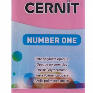 Полимерная глина запекаемая, Cernit Number One, 56 г, фуксия, №922