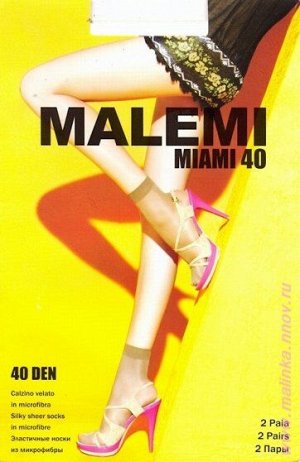 Носки женские полиамид, Malemi, Miami 40 носки