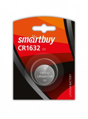 Батарейка CR1632 "таблетка", для пульта, калькуляторов и т.д.  (1 шт.) (SBBL-1632-1B)