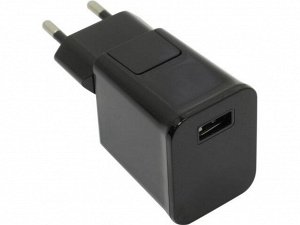 Сетевое зарядное устройство 5В/2.1A, Super Charge Cube Ultra, 1 USB, черное Smartbuy SBP-9041/50