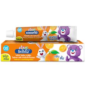 LION "Кодомо" Зубная паста 40гр "Апельсин" (Orange) /Таиланд, (тай.версия)