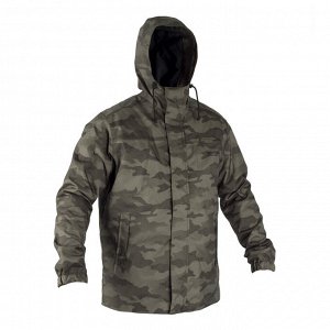 КУРТКА ТЕПЛАЯ КАМУФЛЯЖНАЯ для охоты муж. 100 CAMO-HT SOLOGNAC