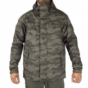 КУРТКА ТЕПЛАЯ КАМУФЛЯЖНАЯ для охоты муж. 100 CAMO-HT SOLOGNAC