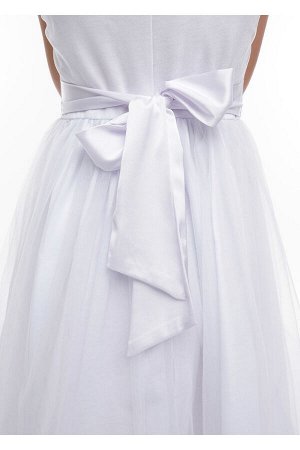 #85946 Платье белый