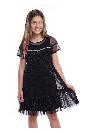 #79883 Платье чёрный