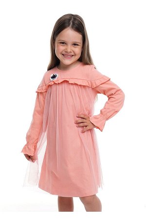 #79870 Платье персиковый