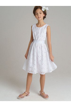 #95092 Платье белый