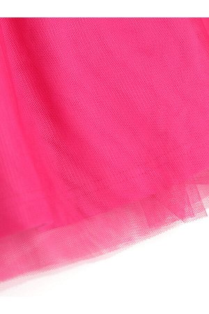 #95082 Платье розовый,белый