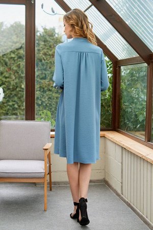 Платье Фантазия Мод 3546 голубое