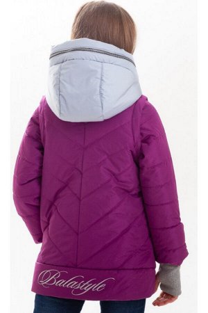 Куртка Бланш демисезонная д/дев (фиолетовый)