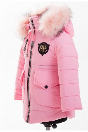 Куртка МЭНДИ зимняя (розовый)