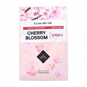 ETUDE HOUSE Therapy Air Mask Cherry Blossom - Укрепляющая и осветляющая маска с экстрактом вишни, 20 мл