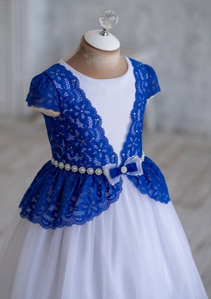 Тифани нарядное платье синий