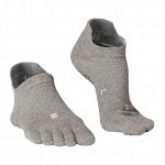 Носки для йоги 5 пальцев нескользящие