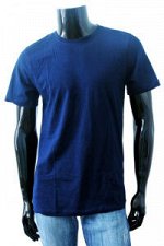 Т.синий однотонный футболка мужская