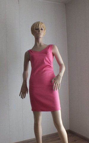 Платье Цвет малиновый ОГ 80см, длина 85см