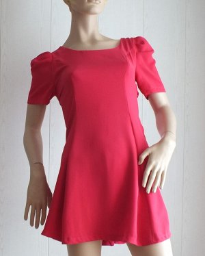 Платье Цвет ярко-коралловый ОГ 78см, длина 77см