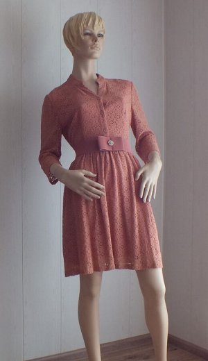 Платье Цвет св.коричневый, ОГ 96см, длина 90см