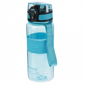 Бутылка для воды "Freedom", 480 мл, вставка резиновая, на шнурке, микс, 6.5х6.5х20 см