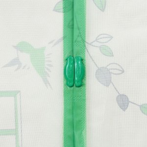 Сетка антимоскитная на магнитах «На полянке», 80*210 см, цвет зелёный