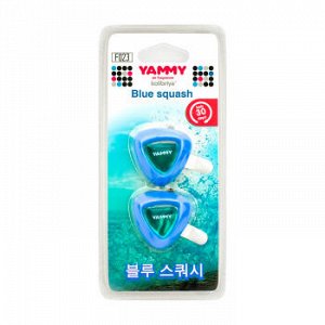 Ароматизатор на дефлектор YAMMY жидкий "Blue Squash"