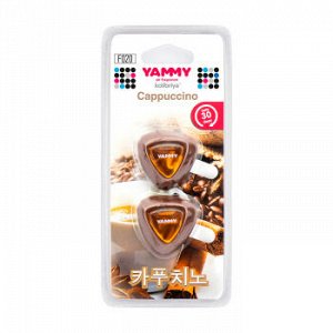 Ароматизатор на дефлектор YAMMY жидкий &quot;Cappuccino&quot;